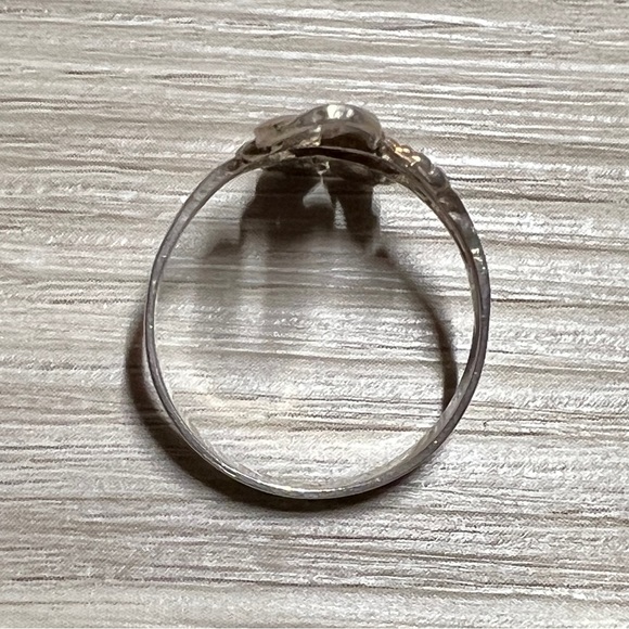 Vintage Handmade 950 Silver & 18K Gold Accented Scorpion Ring, Size 9 - Picture 6 of 11